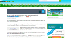 Desktop Screenshot of expatforum.com